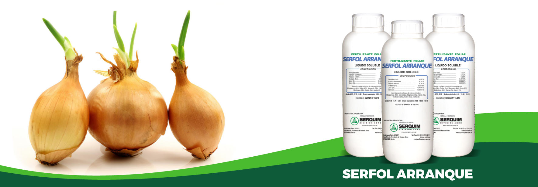 serquim cabezal fertilizantes arranque